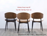 Ghế Ăn Bọc Da Nhập Khẩu 537S