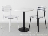 Ghế Cafe Chân Sắt 224T