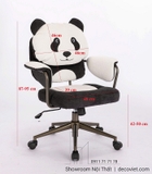 Ghế Ngồi Học Gấu Trúc 134S