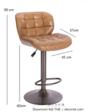 Ghế Quầy Bar Hiện Đại 235T