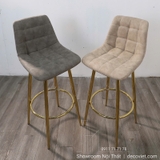 Ghế Quầy Bar Lưng Da 273T
