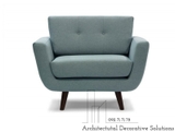 Ghế Sofa Đơn 001T