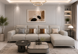 Ghế Sofa Góc Bọc Da 1167T