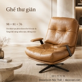 Ghế Thư Giãn Bọc Da 3125T