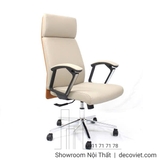 Ghế Văn Phòng Bọc Da 372T