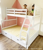 Giường Tầng Cho Bé 401T – Nâu