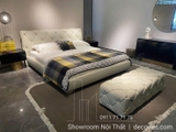 Giường Ngủ Bọc Da Nhập Khẩu 120T