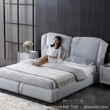 Giường Ngủ Bọc Da Nhập Khẩu 140T