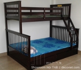 Giường Tầng Cho Bé 401T – Nâu