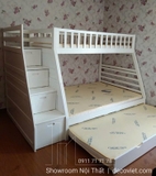 Giường Tầng 402T – Trắng