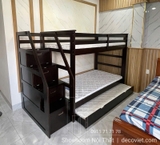 Giường Tầng Cho Bé 403T – Nâu
