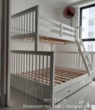 Giường Tầng Giá Rẻ 1T – Trắng