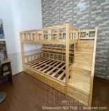 Giường Tầng Gỗ Giá Rẻ 437T