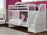 Giường Tầng Giá Rẻ 2T – Trắng