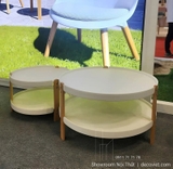 Set Bàn Trà Đôi Tròn 486S