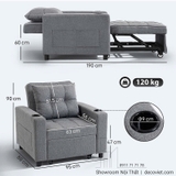 Sofa Bed Cao Cấp 108T
