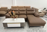 Sofa Da Chữ L Hiện Đại 1153T