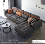 Sofa Da Nhập Khẩu Phòng Khách 1079T
