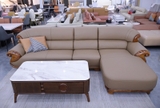 Sofa Gỗ Mun Da Bò Thật Nhập Khẩu 1053T