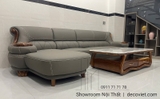 Sofa Gỗ Bọc Da Nhập Khẩu 1048T