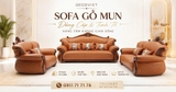 Sofa Gỗ Mun Phòng Khách 1185T