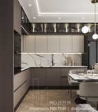 Tủ Bếp Chữ L Đẹp 417T