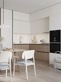 Tủ Bếp Chữ L Hiện Đại 1169T