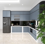 Tủ Bếp Chữ L Hiện Đại 424T