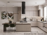 Tủ Bếp Chữ U Hiện Đại 433T