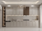 Tủ Bếp Gỗ Chữ I 1176T