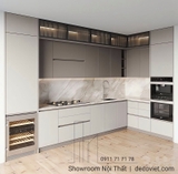 Tủ Bếp Gỗ Công Nghiệp 423T