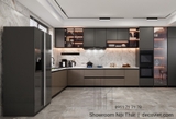 Tủ Bếp Gỗ Công Nghiệp 445T