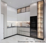 Tủ Bếp Gỗ Giá Rẻ 419T
