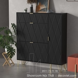 Tủ Giày Màu Đen Nhỏ Gọn 303T