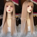 FF6001 THẲNG NÂU OMBRE VÀNG KHÓI 3D