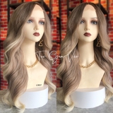 SDD11 XOĂN SÓNG DÀI NÂU OMBRE 3D (LƯỚI TRÁN)