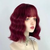 2244 BỘ XÙ HIPPIE MÁI THƯA ĐỎ COLA