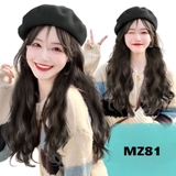 MZ81 MŨ NỒI DẠ TÓC XOĂN 50CM