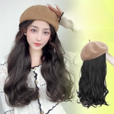 MZ81 MŨ NỒI DẠ TÓC XOĂN 50CM