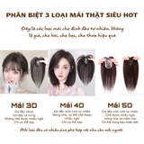 MÁI HÓI TÓC THẬT 7x10/25cm