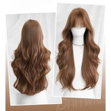 C0485 XOĂN DỢN LAYER DÀI 72CM MÀU TRÀ SỮA HẠT DẺ