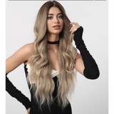ST17 LƯỚI T XÙ SÓNG MÁI DÀI XÁM NÂU GRADIENT