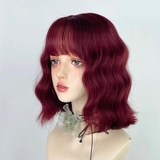 2244 BỘ XÙ HIPPIE MÁI THƯA ĐỎ COLA