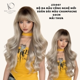 JZ5007 BỘ XOĂN KHÓI SỮA CHAMPAGNE 72CM