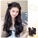 G17 TÓC KẸP NƠ ĐEN (CẶP)