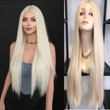 Z87007 MÀU BẠCH KIM- THẲNG SUÔNG MÁI DÀI 75CM