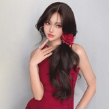 SD2104 BỘ SIÊU DA DỆT KIM LƯỚI TRÁN MÓC XOĂN SÓNG TẦNG