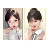 811 [P2042] MÁI THẬT 4D TRÁN VIỀN REN CHỮ V VÔ HÌNH SIZE 8X11CM