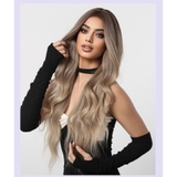 ST17 LƯỚI T XÙ SÓNG MÁI DÀI XÁM NÂU GRADIENT