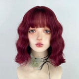 2244 BỘ XÙ HIPPIE MÁI THƯA ĐỎ COLA